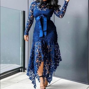 🆕 Lace asymmetric dress